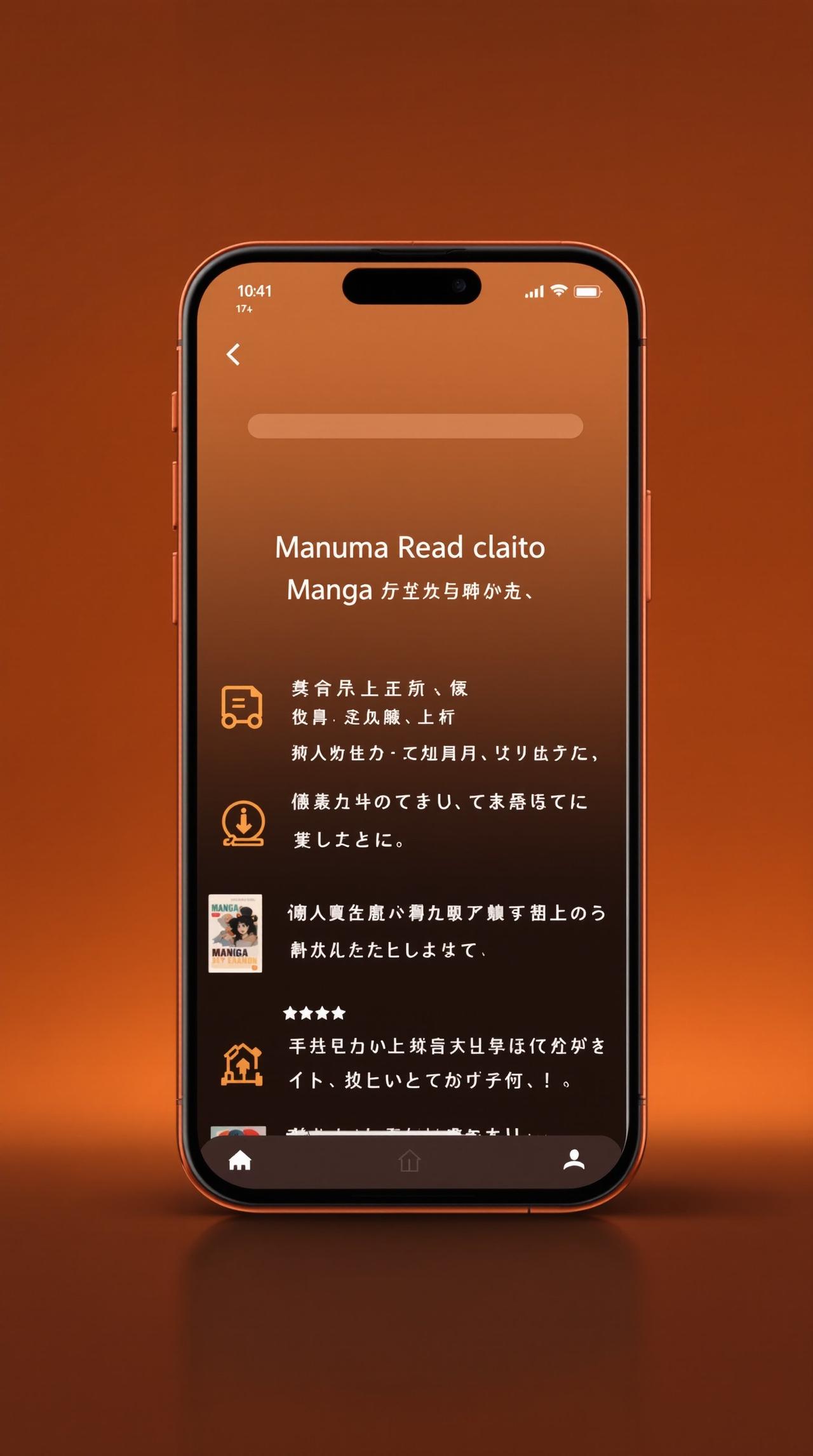 免费看漫画APP阅读界面